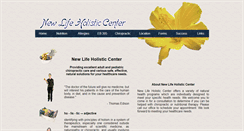Desktop Screenshot of newlifeholisticcenter.com